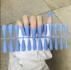 False Nails 24 Tips / Set Of Matte Super Long Artificial Nail Manicure