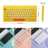 Combos 2.4G Teclado sem fio Mouse Set USB 79 Keycaps Mute Mini Wireless Gaming Keyboard Mouse Combo para Kit PC Gamer Computador Laptop