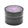 Accessoires Herb Grinder Transparent Skylight Lightning Smoke Grinders Diamètre 6M Fourlayer Aluminium Alloy Tobacco Crusher Drop Del Dhhu6