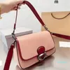 2023-Designer حقيبة يد فاخرة Crossbody Tabby حقيبة كتف للنساء جلد طبيعي أنثى موضة Sacoche رسائل Bolso سيدة عبر الجسم حقيبة حقائب برقبة