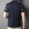 Polos de verano para hombre, camiseta informal de negocios, ropa de hombre, camiseta de manga corta a la moda de alta calidad para hombre Z5163S