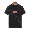 Fashion Trend Summer T-Shirt Men's Crewneck Cotton Top Designer Alphable Logo Embroidery Design T-Shirt Slim-Fit High-Quality Exquisite High-End Short Sleeve Size M-3XL