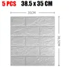 Wallpapers 3D Wallpaper 35x38.5cm Continuous Brick Pattern Wall Sticker Waterproof Home Decoration Self-Adhesive