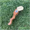 Fumer Pipes Nouveauté Pipe En Bois Avec Couvercle Amovible Portable Mix Couleur Tabac Main Bois Fumée Accessoire Drop Delivery Maison Jardin Dhl2O