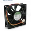 Pads 1pc helt ny för Sunon PE80252B10000G99 DC24V 4.80W 80*80*25mm 8025 3Pin Server Cooling Fan