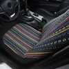 Coprisedili per auto Coprisedili colorati a strisce universali Coperta per sella Coperta per sedili avvolgenti Baja Protezioni per camion SUV