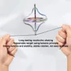 Spinning Top Metal Machinery Gyroscope Anti-Gravity Tumbler Gyro Copper Spinner Fingertip Finger Gyro Spiral Desktop Anti Stress Toy 230526