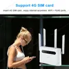 Routers 4G SIM Card WiFi Router 4G LTE CPE 300M CAT4 32 Utilisateurs WiFi RJ45 Wan Lan Indoor Wireless Modem Hotspot Dongle