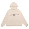 Designer Männer Hoodie Hip Hop Mode Pullover Einfarbig Langarm Rundhals Tasche Brief Druck Pullover Warme Hochwertige Herren Damen Sweatshirts