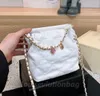 Classic deauville tote Shopping Bag Luxury channelss handbag Womens Shoulder Bag capacity Designer Crossbody Chain clutch Gemstone Pouch Mini Tote 103799