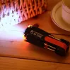 Multi-ScrewDriver Torch 8 i 1 Skruvmejslar med 6 LED-kraftfulla facklaverktyg Lyser upp ficklampa-skruvförare Hemreparationsverktyg