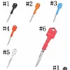 ナイフミニ折りたたみブレードナイフ6colorsキーシェイプMtifunctional Keys Outdoor Fruit Cut Tools Saber Swiss Self Defense Knivesedc Tool Dh1pv