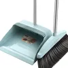 Sweeper Dustpan Set, Combination Dumpan, huishoudelijke set, zacht haar bezem, niet-stick haar bezem, enkele dubbelzijdige bezem