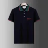 High end embroidered short sleeved cotton polo shirt men s T shirt fashion clothing summer luxury polos top