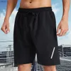 Men's Shorts Men's Sports Shorts for Elastic Band Running Shorts Breathable Fitness Shorts for Outdoor Crossfit Training Gym Summer 2021 L230520