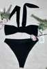 Pływanie noszenie damskie bikini przenoszące światło, nieprzezroczyste kąpiel plażowa opalanie opalanie bez słonecznych śladów Brezyn Bikini Panie Swimsuit Nowy AA230529