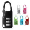 3 Mini Dial Digit lock Numéro Code Mot de passe Combinaison Cadenas Sécurité Voyage Safe Lock pour Cadenas Bagage Lock of Gym Free DHL