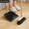 Brooms Dustpans Shimoyama Broom و Dustpan Set Home Cleaning مستقيمة مكنسة مكنسة طويلة مقبض زان خشب الأرضية أداة فرشاة الغبار 230529