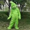 2023 Brande New Mascot Green Devil Genius Monster Mascot Costume Halloween Cartoon Fancy Dress Christmasisti