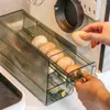 収納ボトル実用的な卵コンテナスタック可能ボックス大容量食品グレード冷蔵庫トレイオーガナイザー