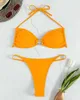 Pierścień z noszenia pływackiego Połączone kantar bikini 2023 Kobiety straszynce FA seksowne stroje kąpielowe Brazylijskie kąpki do kąpieli kąpiących się kąpielami kąpiel