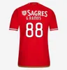 23 24 SL Benfica Soccer Jerseys Seferovic Waldschmidt Everton Pizzi Rafa Darwin G.Ramos 2023 2024 Hem Black Men Kid Kit Football Shirts Otamendi 999