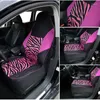 Car Seat Covers Universal 1PCS Leopard Animal Print Integrated High Back Bucket Cover Fit Most Interior Accessorie