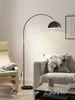 Lámparas de pie Lámpara de pesca LED Sofá minimalista moderno junto a la sala de estar decorativa Hogar Luces de dormitorio con atenuación cálida