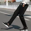 Männer Hosen Frühling Und Herbst Jogginghose Männer Jogger Track Elastische Taille Sport Casual Hosen Baggy Fitness Gym Kleidung Schwarz Grau