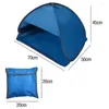 Pillow Lazy Tent Outdoor Automatic Quick Open Beach Shade Can Be Customized Easy To Carry Sun Protection Camping Awning With Phone