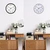 Zegary ścienne Nowoczesny design wodoodporny zegar z higrometrem domek dekoruj klasykę do łazienki stół do salonu