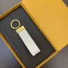 LOVE VIVI 2023 Luxury designer Keychain with orange box Men'S Waist Buckle Leather Presbyopia Keychain Pendant Car Key Chain Ring Fashion Couple Creative Gift-1