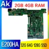 Motherboard E200HA Mainboard 2GB 4GB RAM 32G 64G 128G SSD E200HA motherboard For Asus E200H E200HA E200HAN E200HA Laptop motherboard