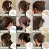 他のメタルゴールドカラーヘアクロー女性プラスチックヘアピンのヘア幾何学的なピンカーバレットクリスタルクリップのためのクリップ