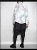 Męskie spodnie Męski projekt Męski Ziemik zwężający się 2023 Ciemny styl umiejętności moda luźna wisząca krońca zwyczajny harlan capris