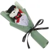 Decorative Flowers Graduation Bear Bouquet Aunt Uncle Gifts Cartoon Chic Cloth Gift