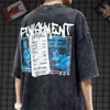 Men's Tracksuits Dark Icon Interesting Printed Hip Hop T shirt Men Summer Oversized Tshirt Cotton Tee 230529