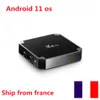 Корабль от France Warehouse X96 Mini S905W2 Android 11 Smart TV Box 1G8G 2.4G5G Dual WiFi AV1 4K HD SET Top Box