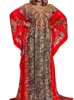 Etniska kläder dashiki afrikansk klänning för kvinnor afrika kläds paljetter leopard tryck maxi lång lös mantel Mellanöstern muslimsk kaftan
