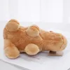 Simulação de 17cm Brown Capybara Plush Toys Fluffy Lovely Capybara Doll Soft Byled Animal Toy Peluche Presente de Natal para crianças meninas