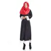 Etnische kleding mode volwassen moslimjurk kanten geborduurd gewaad slamic abaya jurken vrouwen Arabische dames caftan kaftan abayas dubai