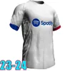 2023-24 Maglie da calcio Qualità tailandese personalizzata Progetta il tuo abbigliamento da calcio LEWANDOWSKI GAVI FERRAN camiseta de futbol ROSALIA ANSU FATI RAPHINHA PEDRI