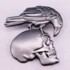 Spille in rilievo Raven Skull Pin smaltato Halloween Horror Distintivi Accessori Gioielli Regali