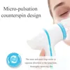 Masajeador facial Cepillo de limpieza Sonic Nu Face Cepillo de limpieza giratorio Galvanica Spa System Puede limpiar profundamente y eliminar las espinillas 230526