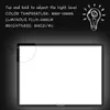 Supplies GAOMON GA3 Led Light Pad PC Panels Professional Tattoo Light Pad Cartooning Light Boxes Handwriting LED Tracing Boards