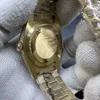 Iced out montre-bracelet 41mm plein de diamants boîtier en or diamants visage romain 2813 montre automatique pour hommes