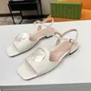 Дизайнерские комфортные летние сандалии женские женщины с открытой ногой для моды Fashion Flat Those Leisure Каникулы римская ходьба женские туфли 42
