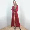 Ropa étnica 2023 Ramadán Eid Kaftan vestido mujeres bordado marroquí Jellaba batas con capucha árabe musulmán Dubai Abaya Islam Turquía largo