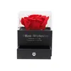 Other Festive Party Supplies Artificial Soap Rose Flower Acrylic Jewelry Box With Tote Bag For Valentines Day Gift Preserved Etern Dh2Cj