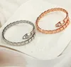 Braccialetto di design braccialetto braccialetto serpente braccialetti d'argento oro per uomo donna designer braccialetti classici gioielli matrimonio regalo di compleanno